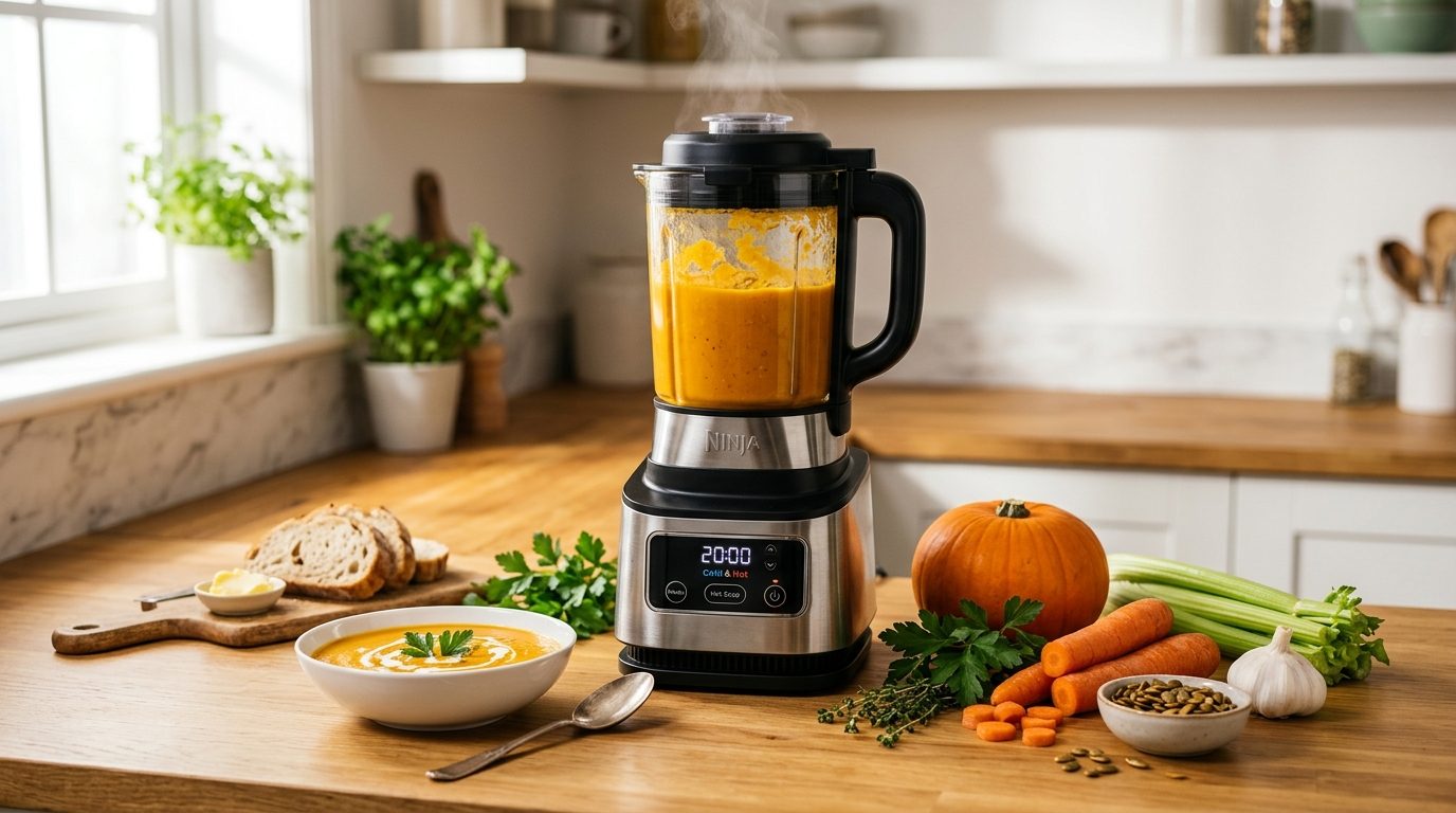 Test complet du blender chauffant à soupe Russell Hobbs : l&rsquo;allié des repas express