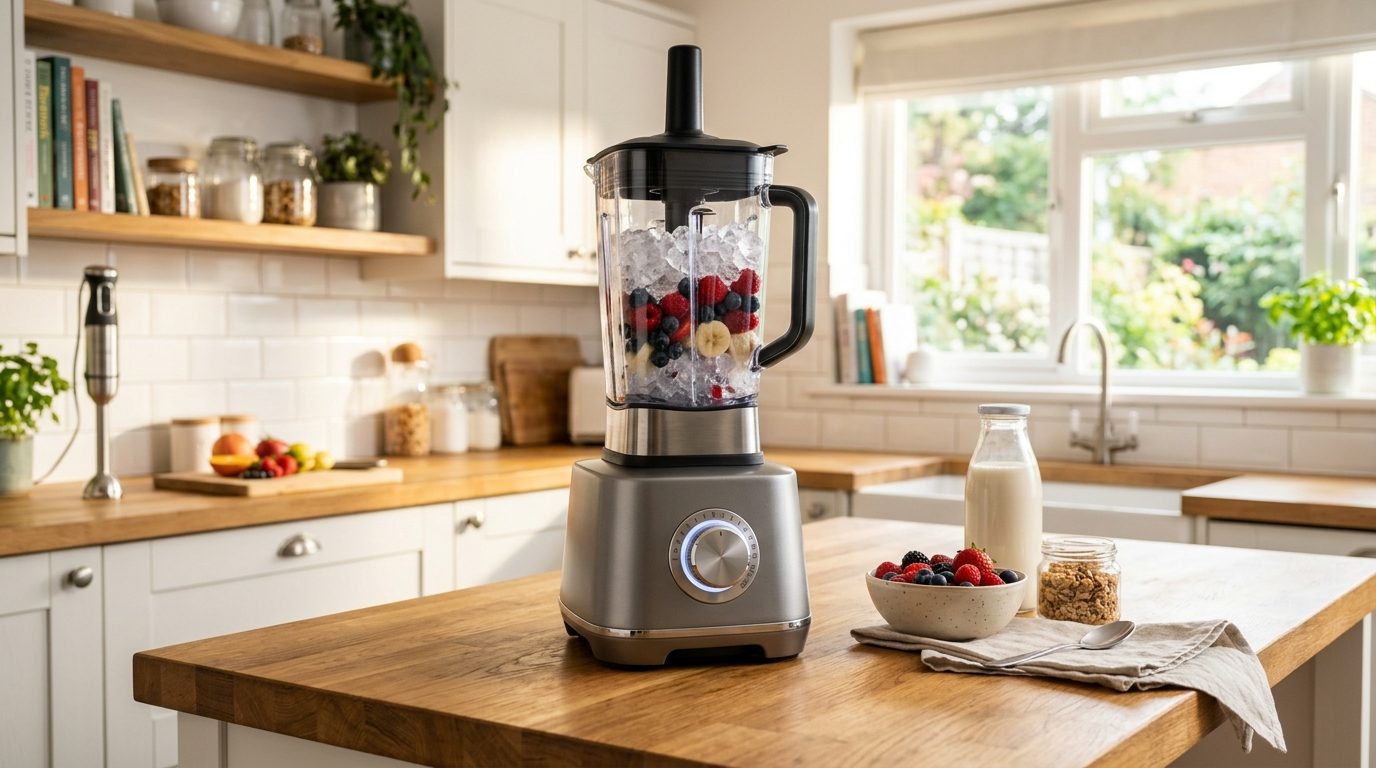 Test et avis du blender professionnel AMZCHEF 2000W : puissance et polyvalence au banc d&rsquo;essai