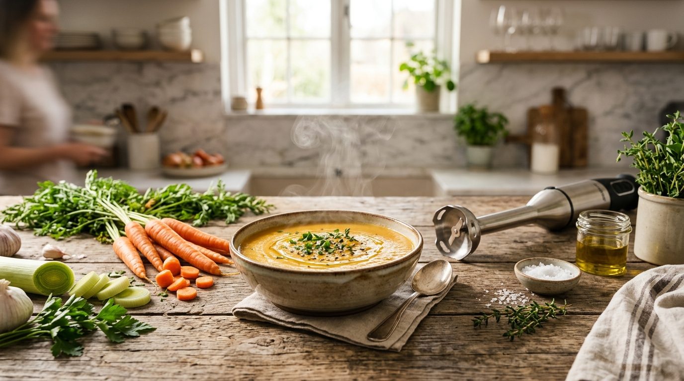 Comment faire une soupe maison : guide et techniques pour une texture parfaite