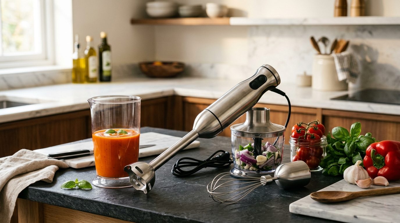 Mixeur plongeant 1500 W : Test complet et avis sur la puissance brute au quotidien